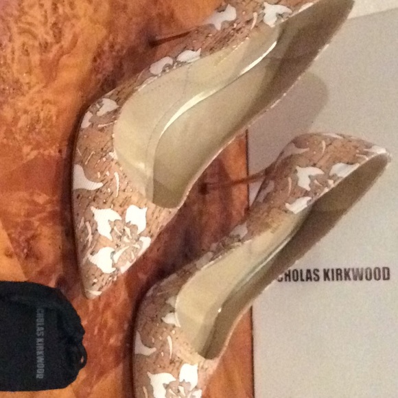 Nicholas Kirkwood Shoes - Nicholas Kirkwood $795 Leather “Cork” printed pump